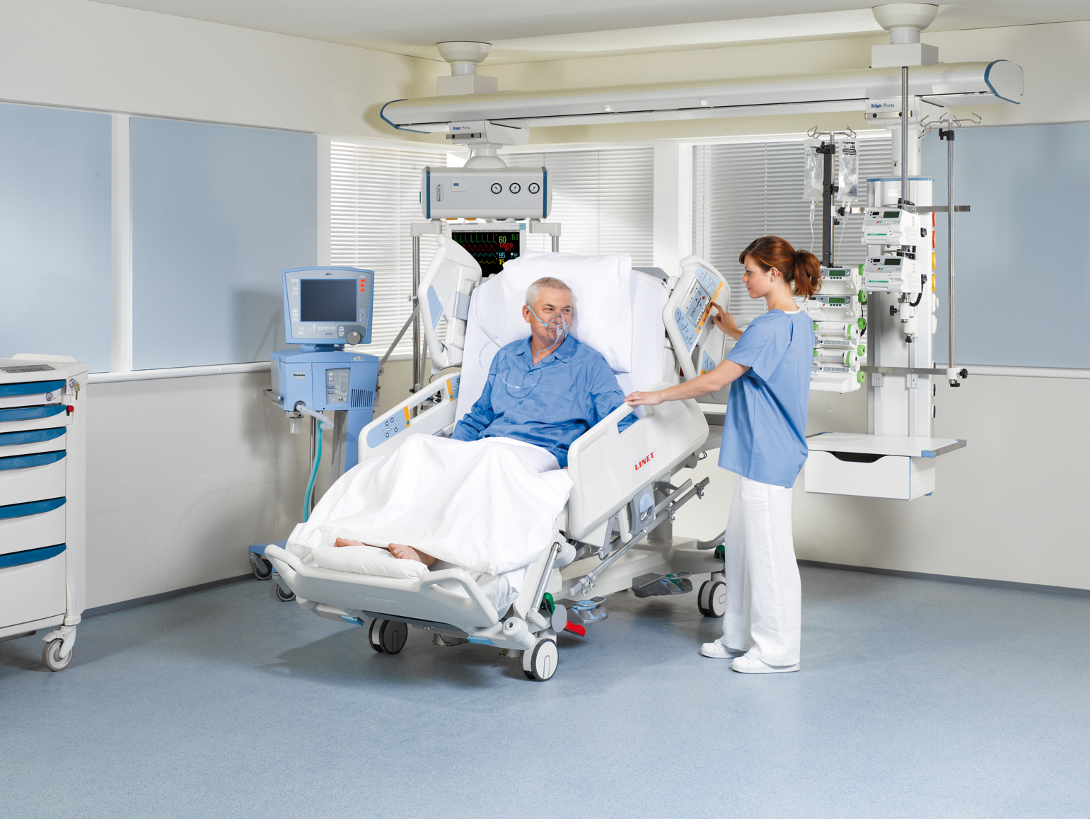 Кровать реанимационная Multicare