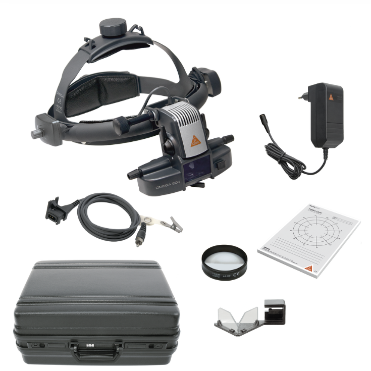 Офтальмоскоп OMEGA 500 UNPLUGGED (набор со светодиодным освещением)