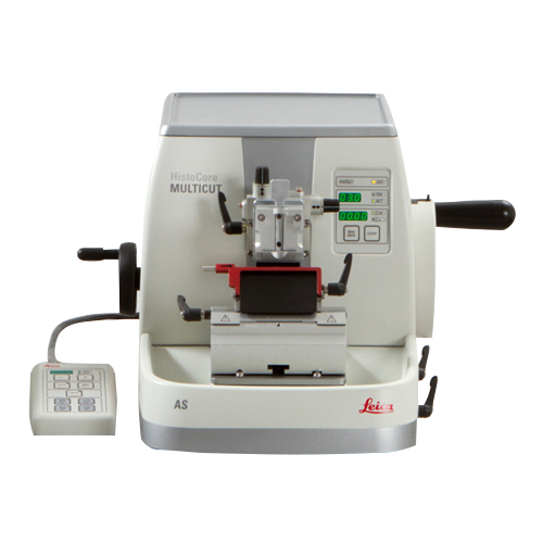 Микротом полумоторизованный ротационный Leica HistoCore MULTICUT