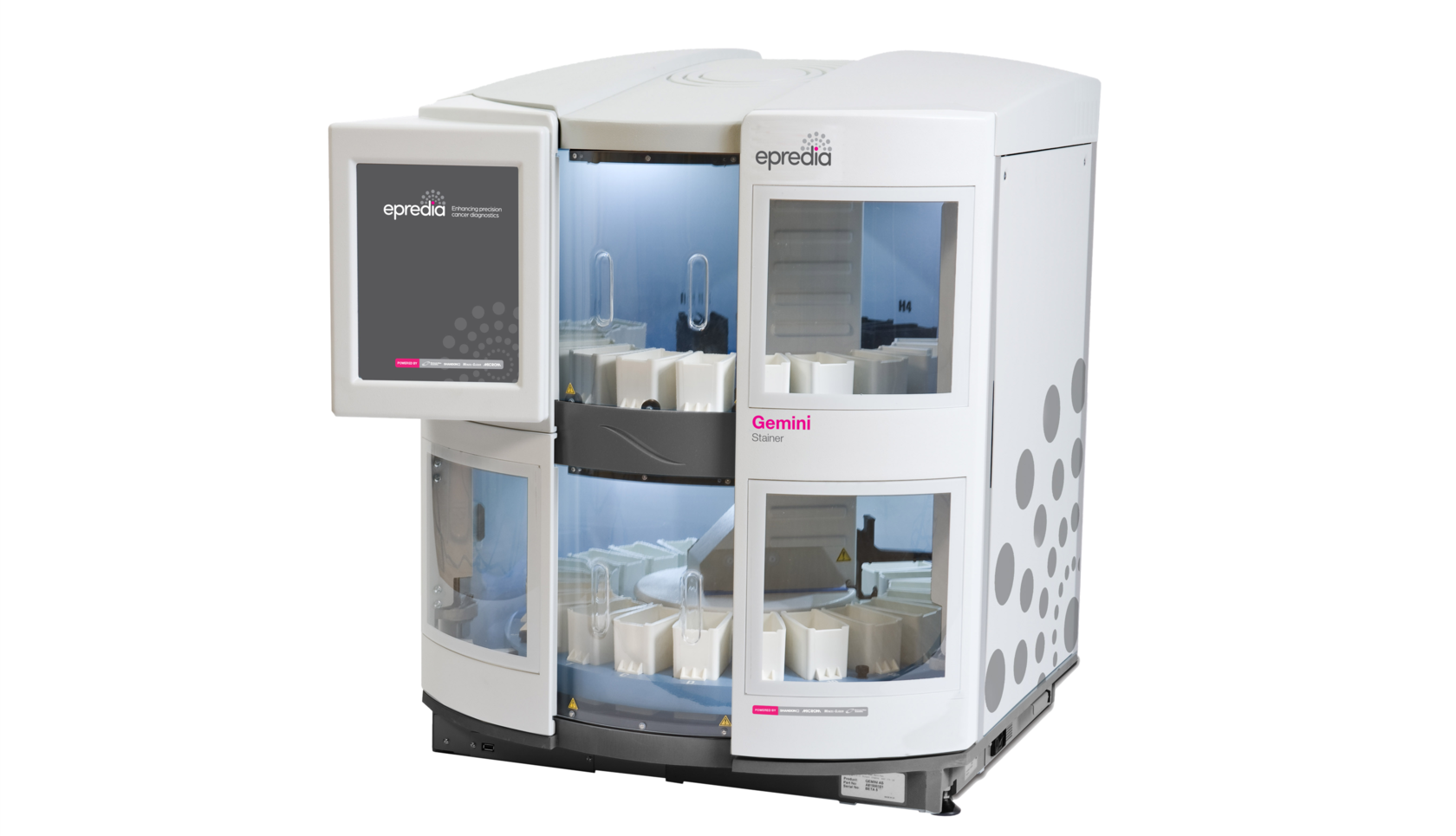 Автомат для окрашивания Varistain GEMINI AS -5 корзин на 20 стекол, 26 контейнеров для окрашивания по 320 мл (с подогревом)