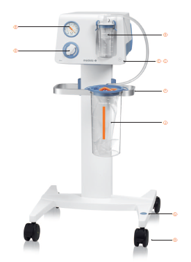 Аспиратор вакуумный Basic mob, компл/шт