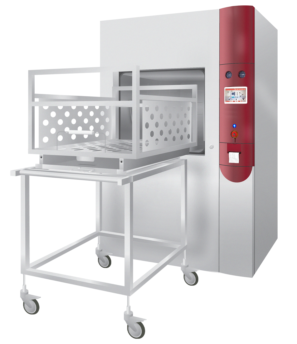 Стерилизатор паровой для обеззараживания медицинских отходов в следующем исполнении: СМО-400