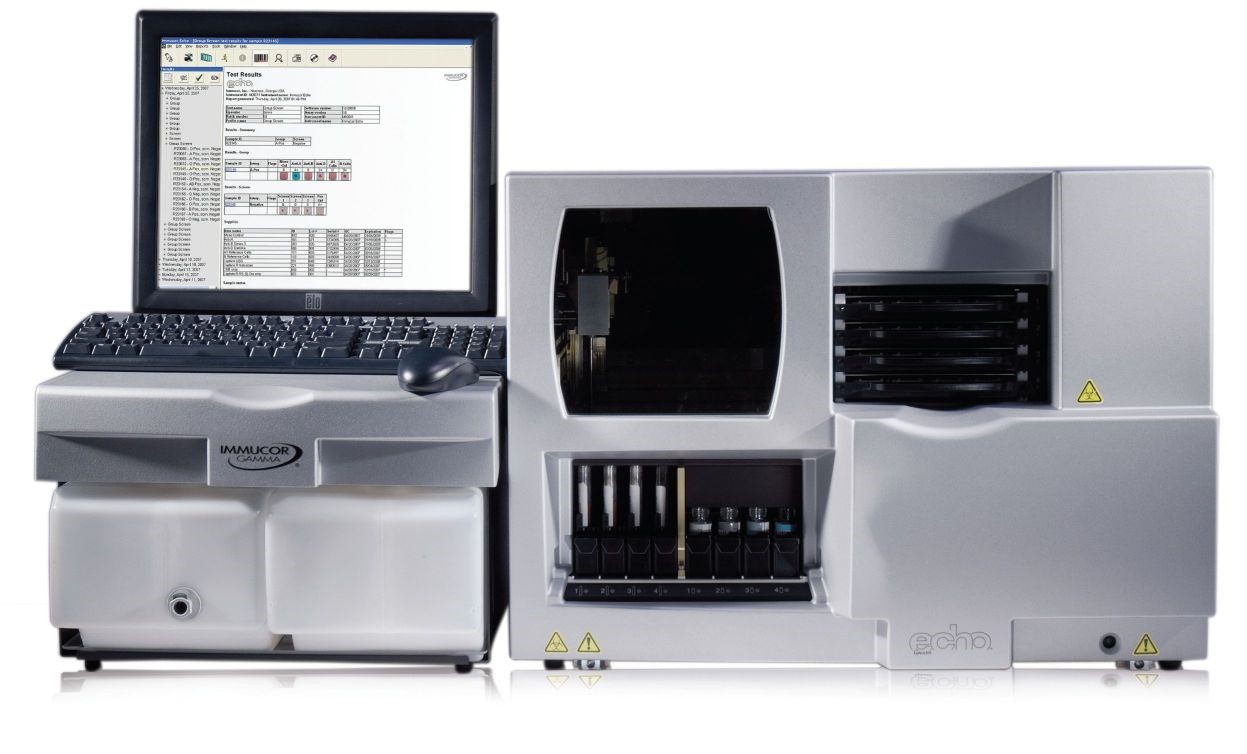 Анализатор автоматический для иммуногематологических исследований 