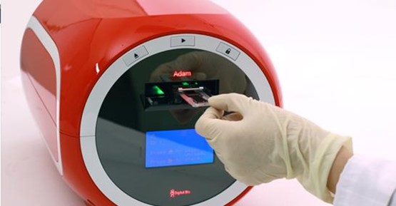 Аппарат для оптического подсчета остаточных лейкоцитов в компонентах крови, модель ADAM-rWBC