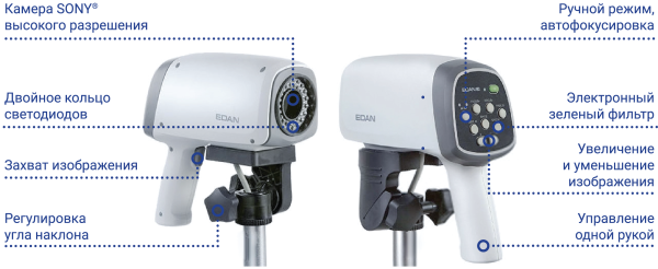 Видеокольпоскоп, модель C6A Video Colpscope с прямым штативом