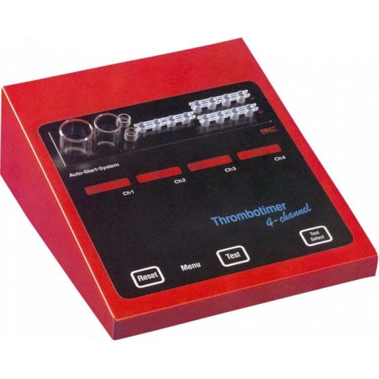 Прибор для определения времени свертываемости крови: Thrombotimer 4